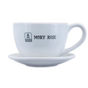 Filiżanka z logo Mary Rose (biała) 200 ml