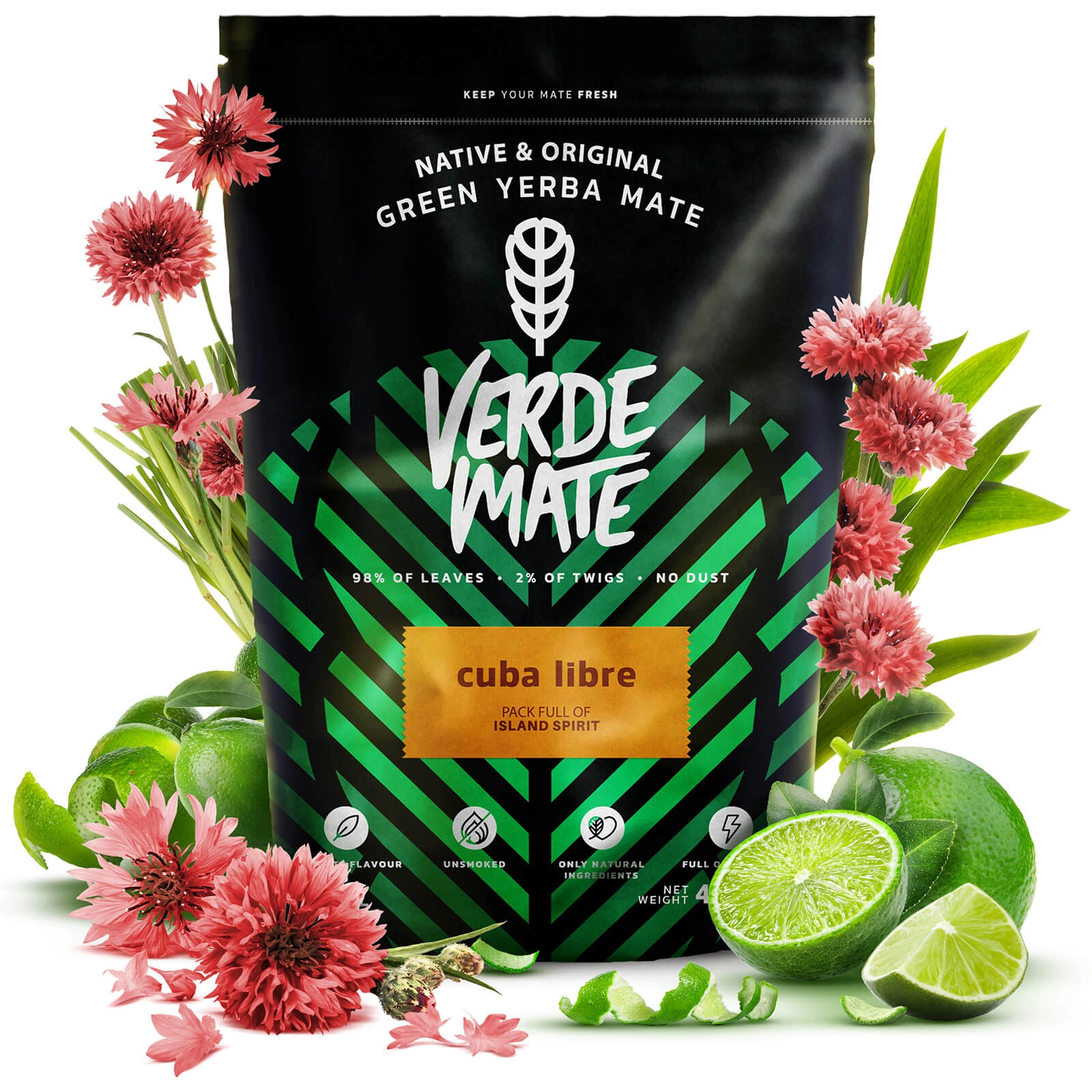 Verde Mate Green Cuba Libre - Zbliżenie