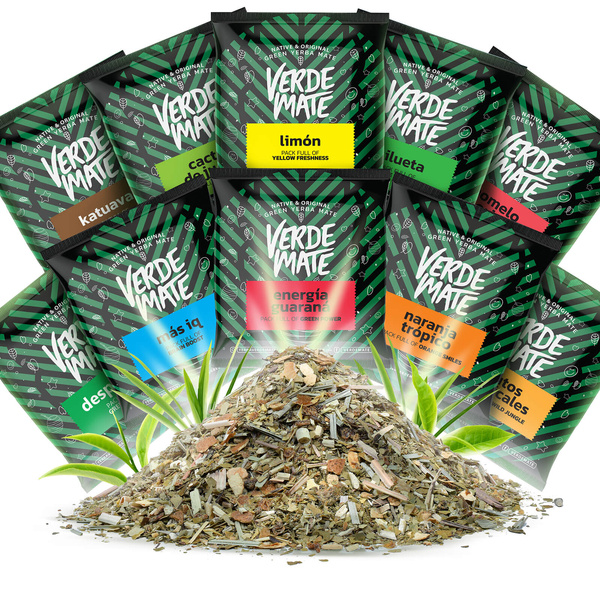 OGROMNY ZESTAW PRÓBEK Yerba Mate 10x50g