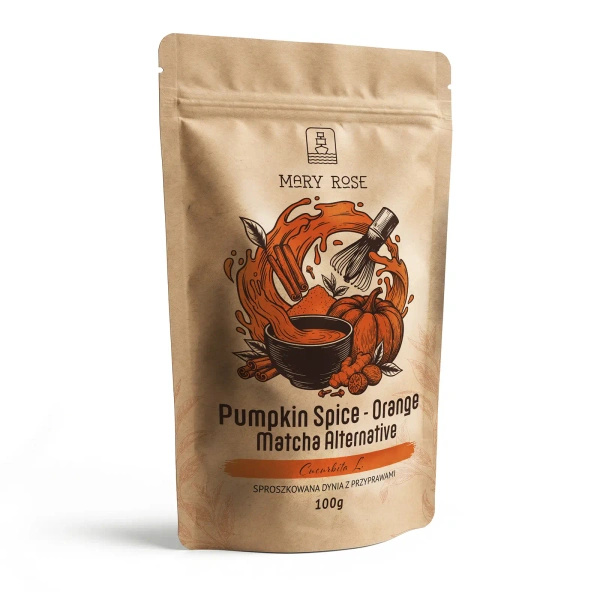 Mary Rose – Orange Matcha Alternative – Pumpkin Spice (w proszku) 100 g