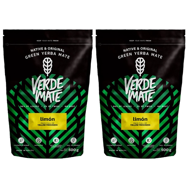 Verde Mate Green Limon (cytrynowa) 2 x 0,5kg