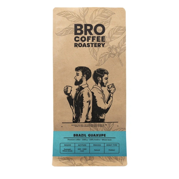 Zestaw kawa Bro Coffee Roastery Brazil Guaxupe + Brazil Samba 2x1kg (2kg)