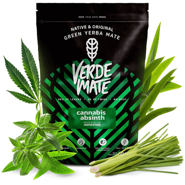 Zestaw prezentowy Yerba Verde Mate Cannabis 0,5kg 