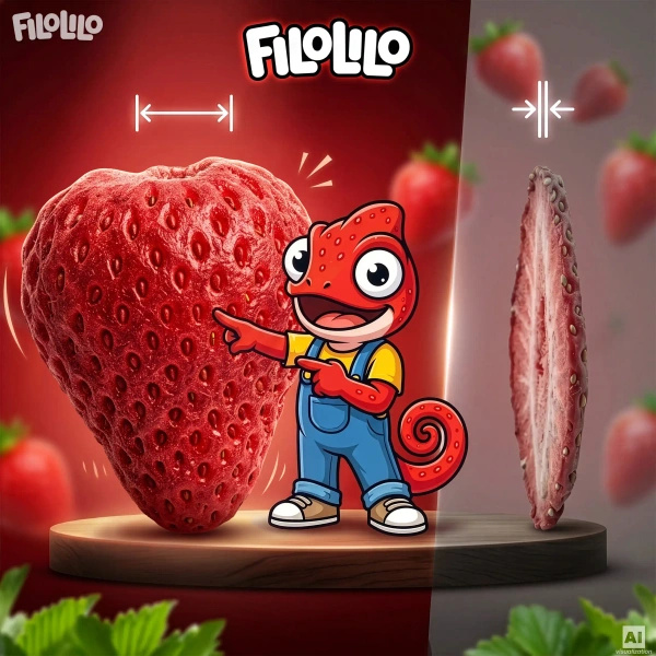 FiloLilo – Truskawka liofilizowana (cała) 20 g