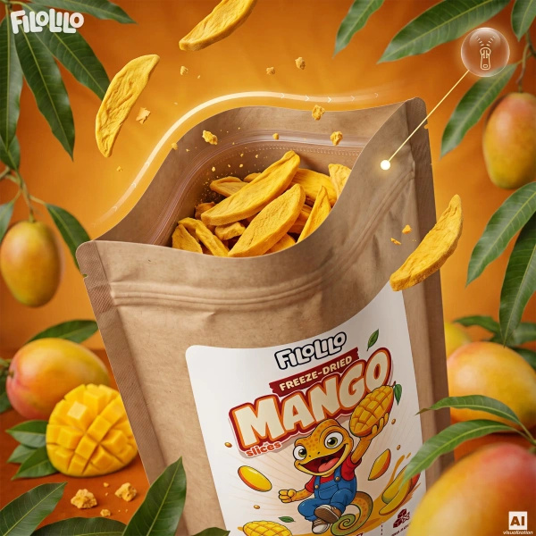 FiloLilo – Mango liofilizowane (plastry) 100 g
