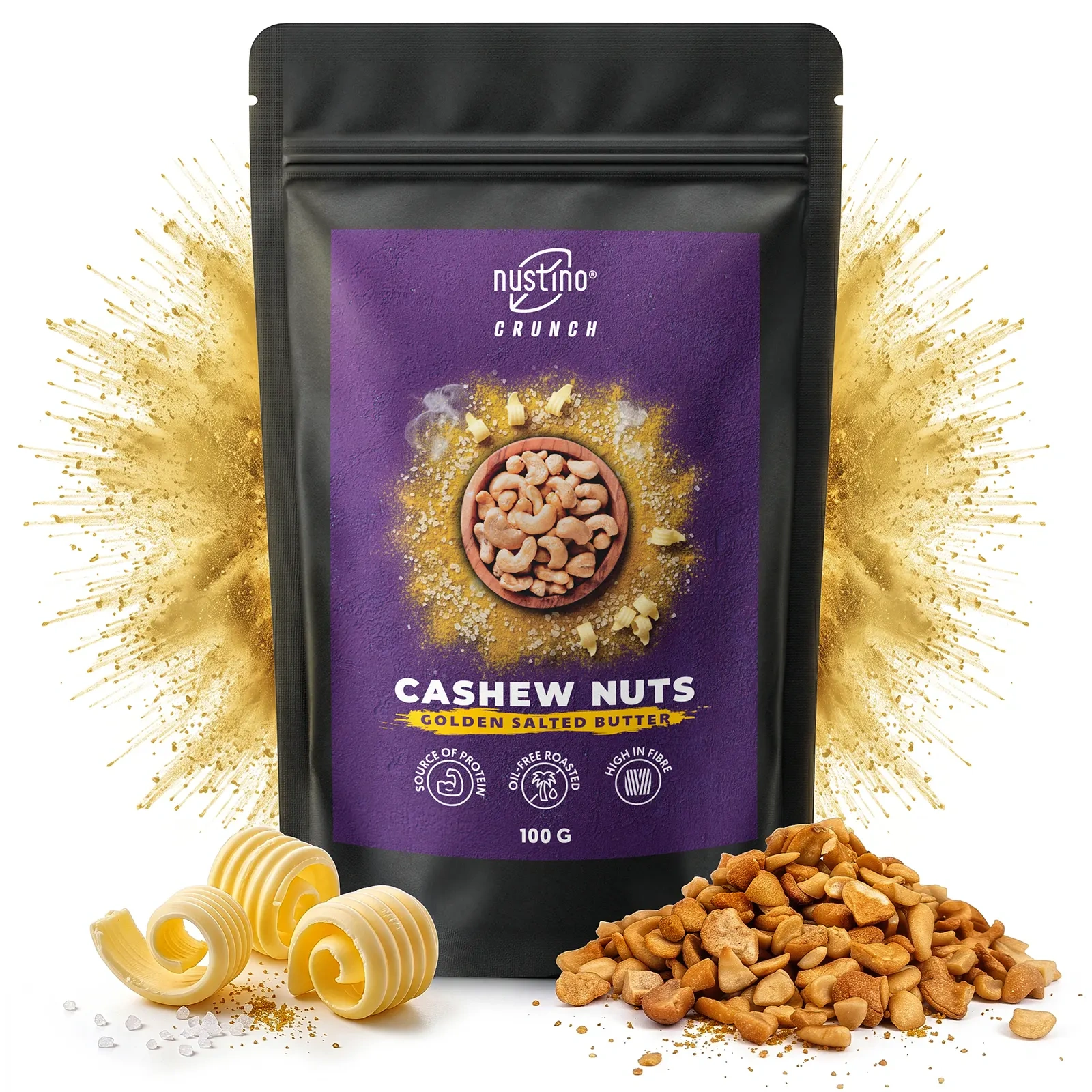Nustino Crunch Golden Salted Butter