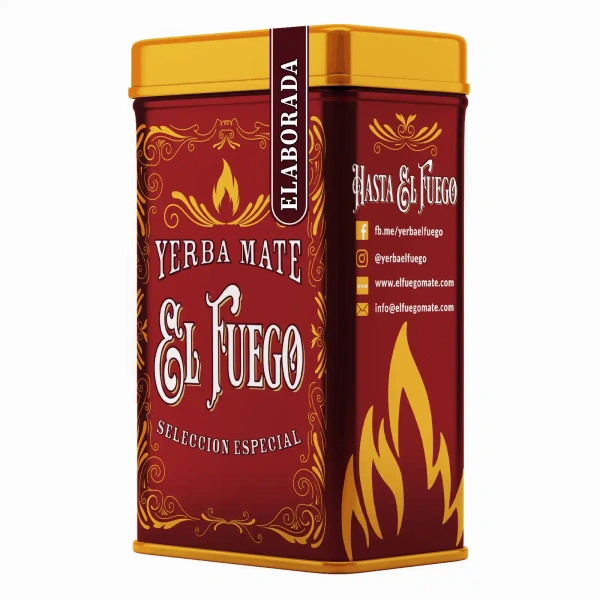 Yerbera – Puszka z El Fuego Elaborada 0,5 kg