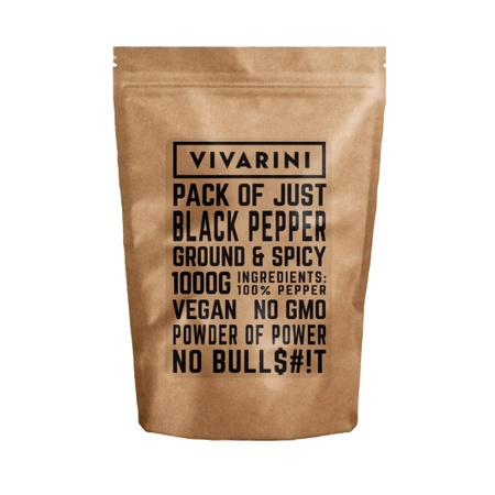 Vivarini – Pieprz czarny (mielony) 1 kg