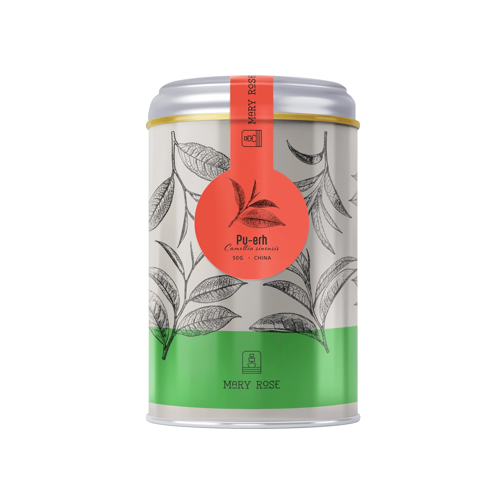 Szczegóły herbaty Mary Rose Pu-erh