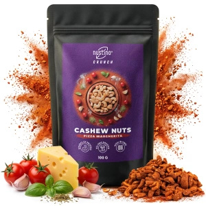 Nustino Crunch – prażone orzechy nerkowca – Pizza Margherita 100 g
