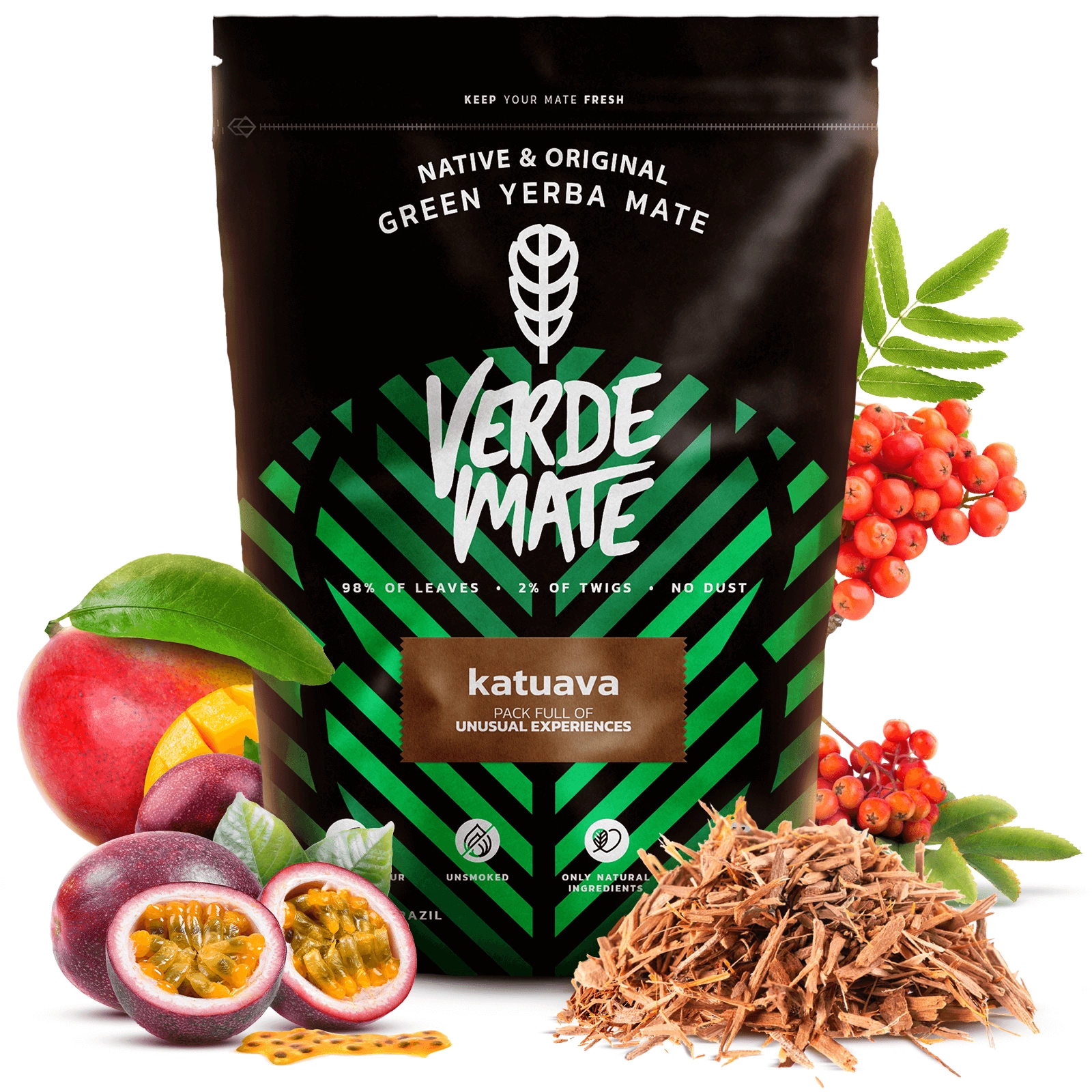 Verde Mate Green Katuava - Zbliżenie