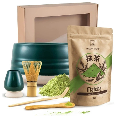Zestaw Prezentowy do parzenia herbaty matcha Mori