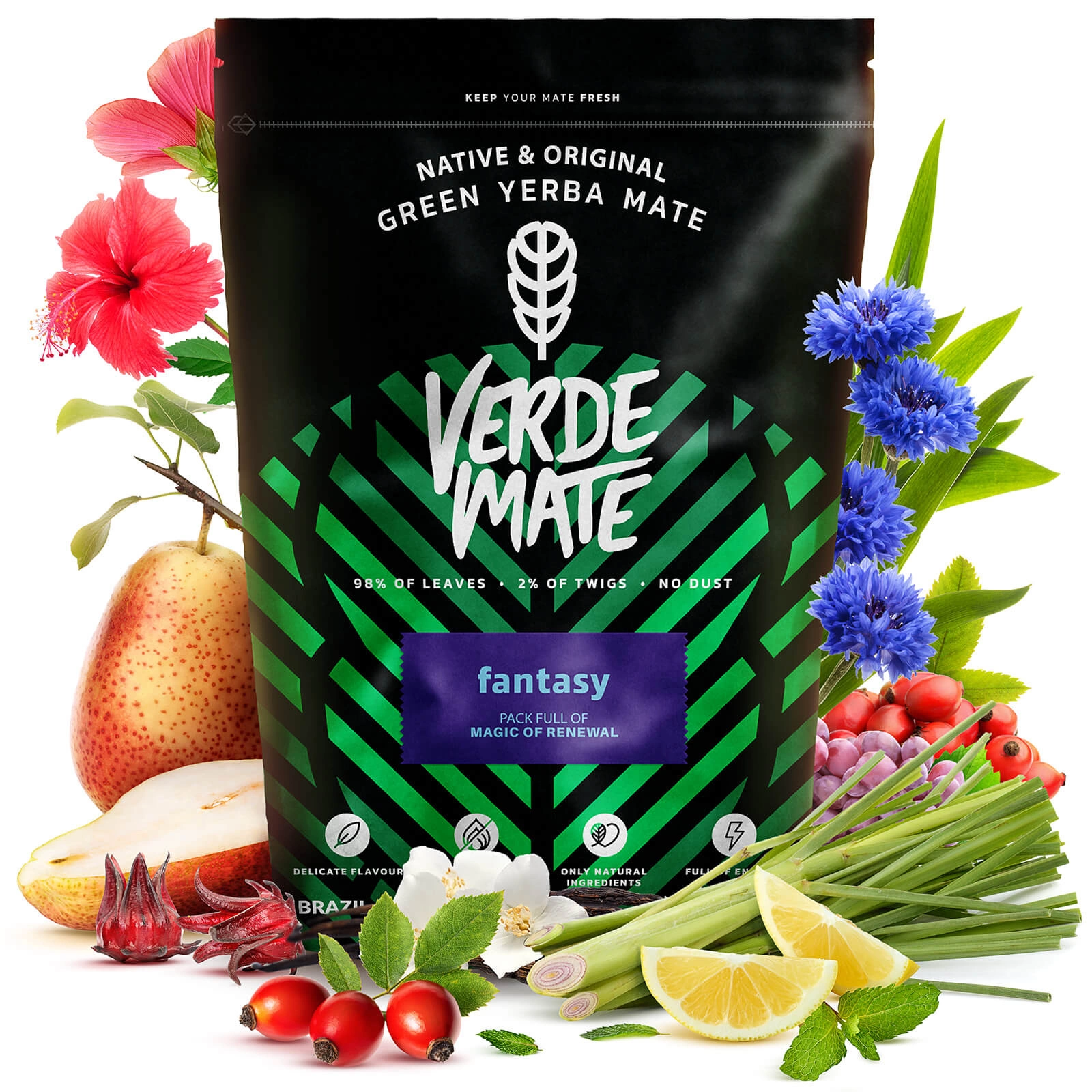 Verde Mate Green Fantasy - Zbliżenie