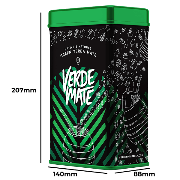Yerbera – Puszka z Verde Mate Green Passionate Fruits 0,5 kg