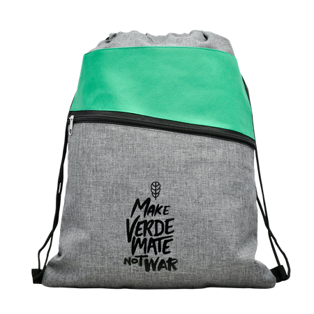 Worek na sznurkach z logo Verde Mate