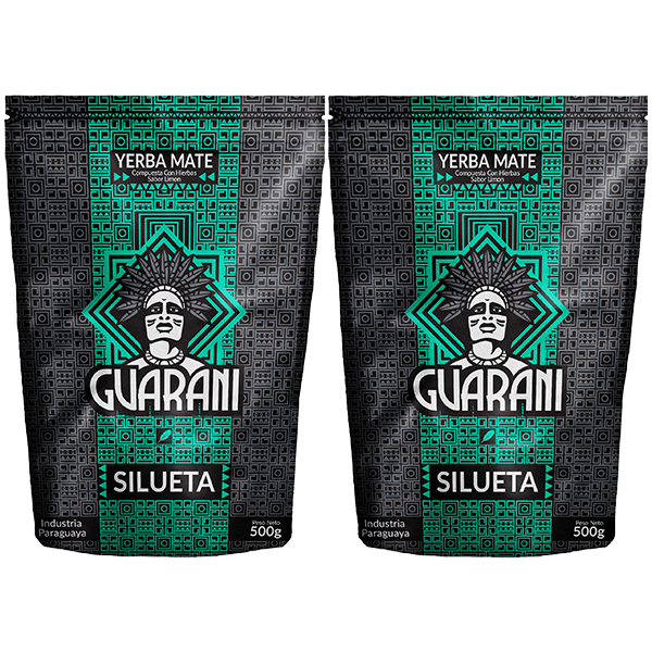 Yerba Mate Guarani Silueta 2x500g PARAGWAJSKA