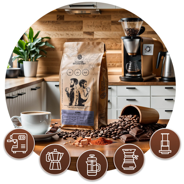 Bro Coffee Roastery - Kawa ziarnista Cuba Sierra Maestra Speciality 400 g