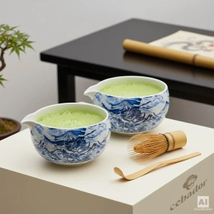 Zestaw do parzenia herbaty matcha