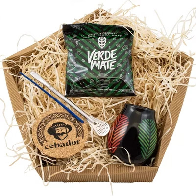Zestaw prezentowy yerba Verde Mate na start 50g