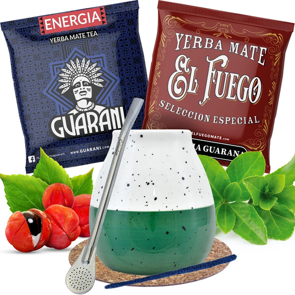 Zestaw do yerba mate Tykwa + Bombilla 100g