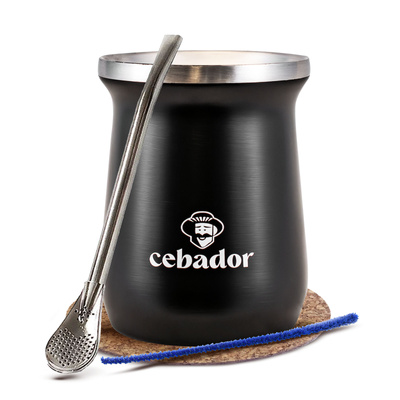 Zestaw do yerba mate: matero termiczne TermoMate PRO + bombilla