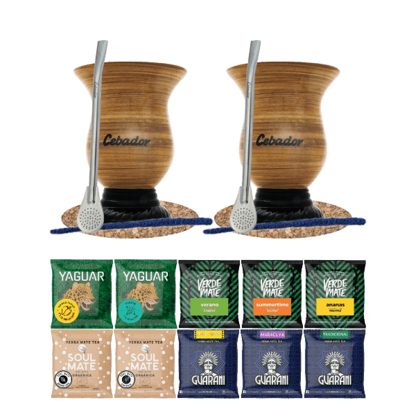 Zestaw Yerba Mate dla Dwojga 10x 50g 500g Matero