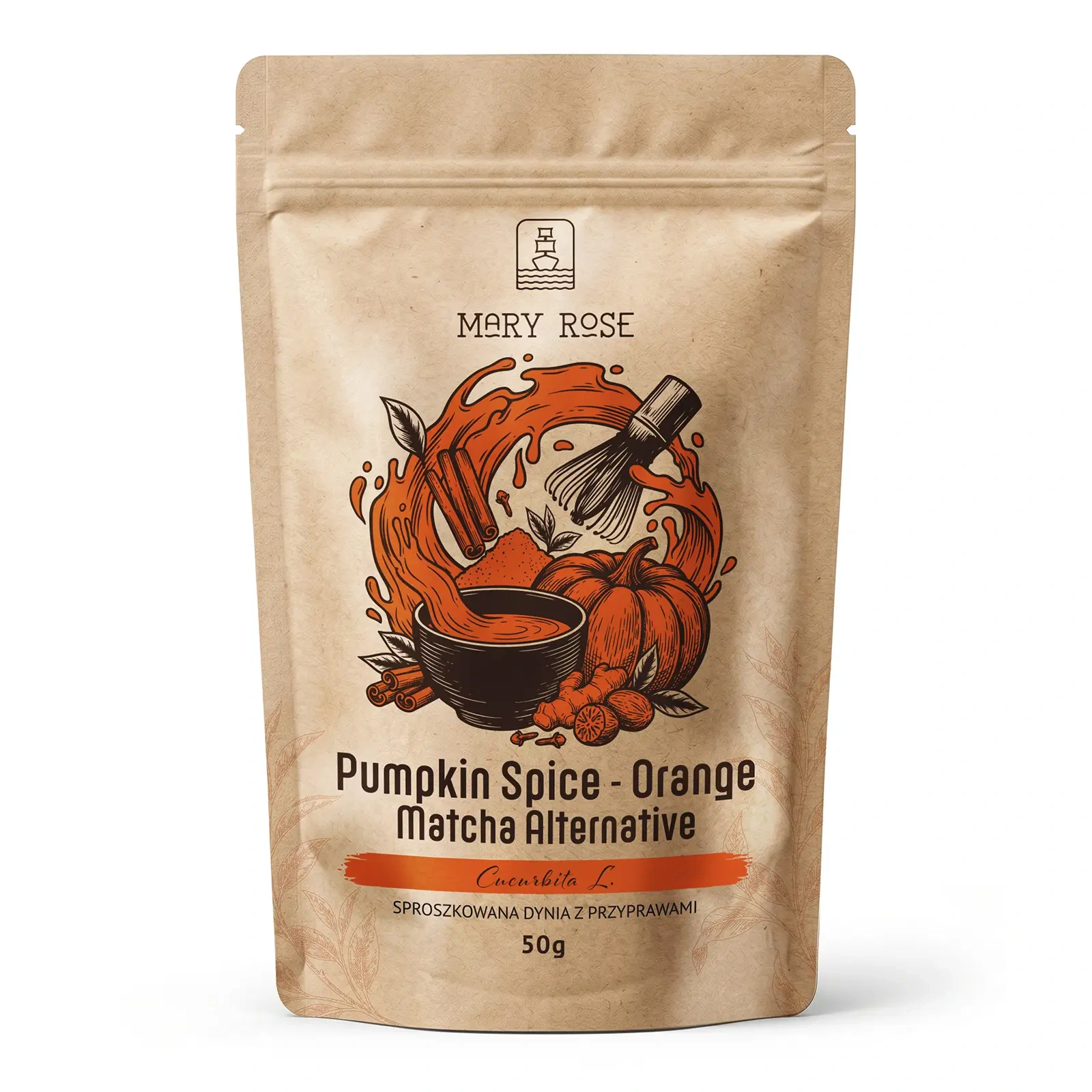 Mary Rose Orange Matcha Alternative Pumpkin Spice