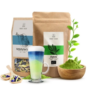 Zestaw Purple Matcha Lemonade: Matcha BIO + Butterfly Pea Tea