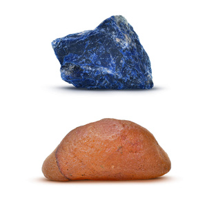 Zestaw prezentowy naturalnych kamieni i kryształów - ezoteryka, joga, medytacja 7 szt.