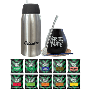 Zestaw Yerba Verde Mate 500g 10x50g Yerbomos 4.0+