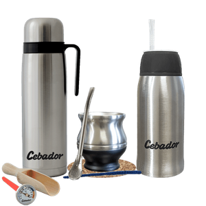 Zestaw Yerba Mate Termos Bombilla Matero Akcesoria