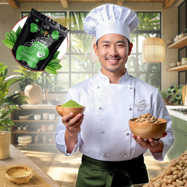 Zestaw 3x Masło Orzechowe w Proszku Nustino