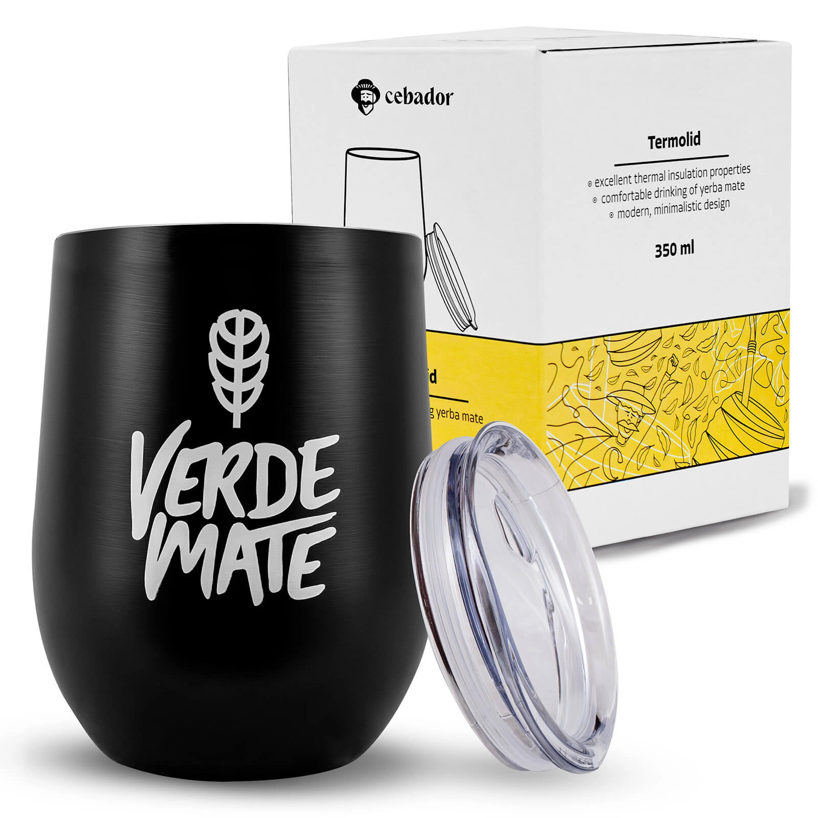 TermoLid - matero termiczne do yerba mate z pokrywką