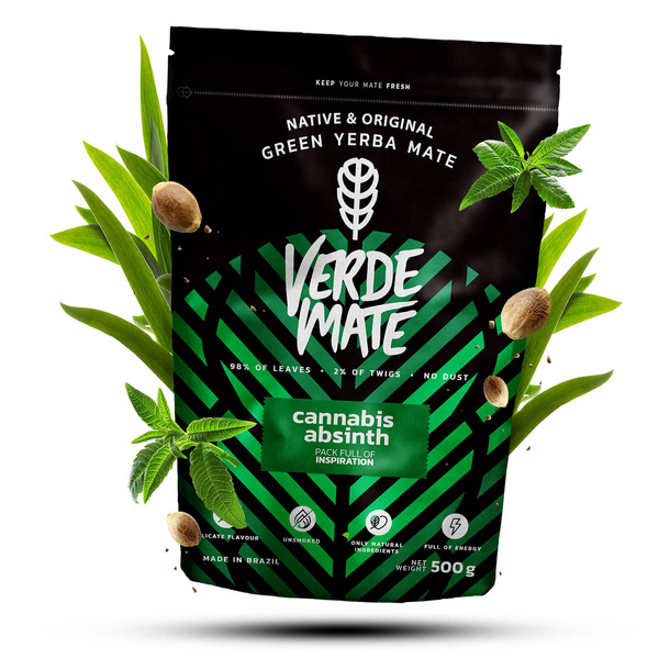 Zestaw prezentowy Yerba Verde Mate Cannabis 0,5kg 