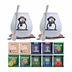 Zimowy Zestaw Prezentowy Dla Dwojga – Yerba Mate 10 x 50 g (500 g) + 2 x Akcesoria