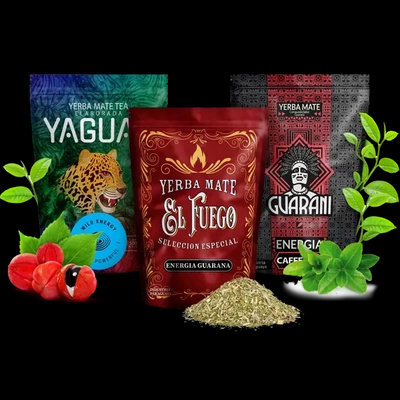 Yerba Mate 1,5KG NAJMOCNIEJSZE GATUNKI 1500g