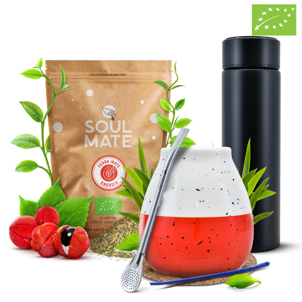 Zestaw Yerba Soul Mate Energia 500g + Termos