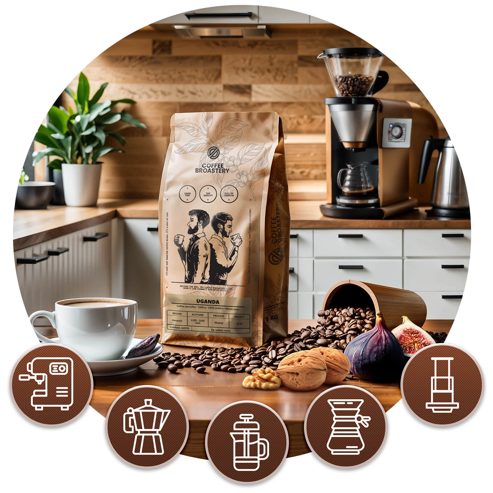 Bro Coffee Roastery Uganda Kanyenye