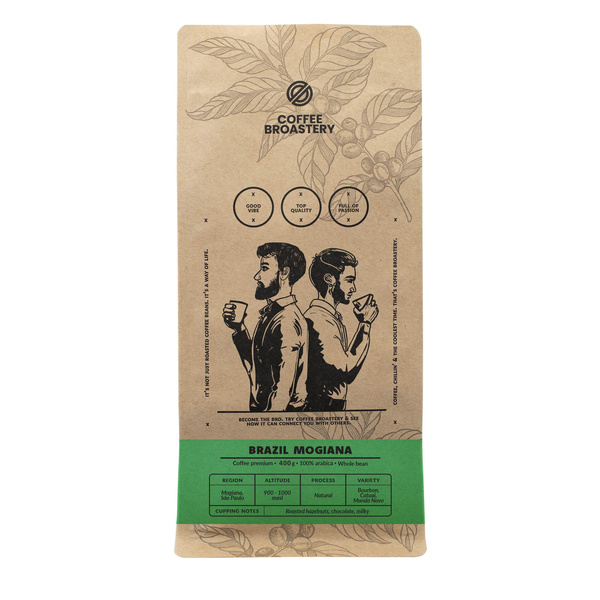 Coffee Broastery - Kawa ziarnista Brazil Mogiana Premium 400 g