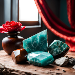 Zestaw naturalnych kamieni i kryształów - ezoteryka, joga, medytacja 9 szt.