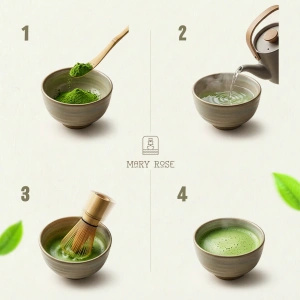 Mary Rose – Japońska Herbata Zielona Matcha Tenno (BIO) Ceremonialna 30 g