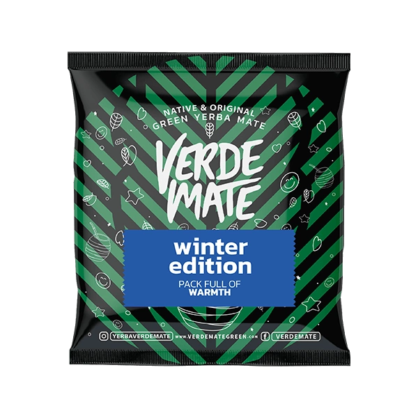 Verde Mate Green Winter Edition - Zbliżenie