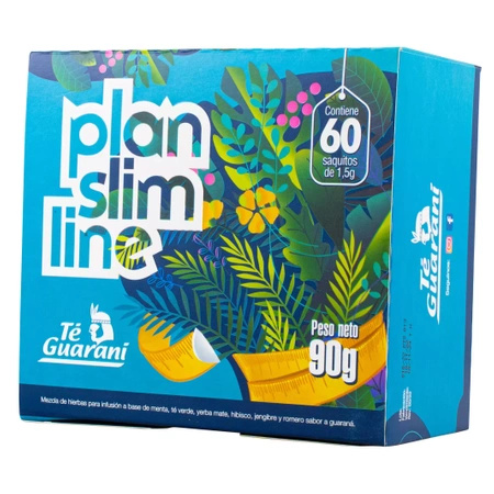 Te Guarani Plan Slim Line 60 x 1,5 g
