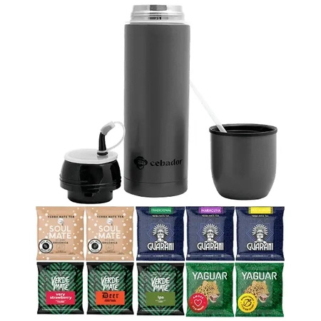 Zestaw OUTDOOR Yerba Mate 10x50g Yerbomos AllInOne