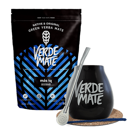 Zestaw Yerba Verde Mate Mas IQ 0,5kg 
